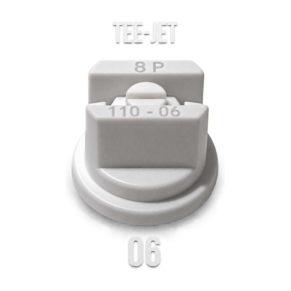 Tee-Jet Uç – No:06 / Beyaz