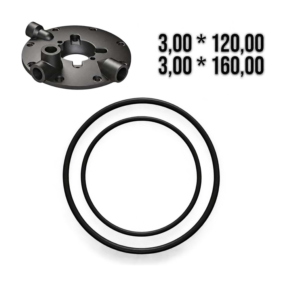 Pompa O-ring Manifold Kapağı – Ön (Comet APS 145 Uyumlu)