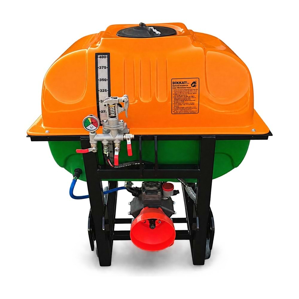 Bahçe İlaçlama Makinesi – 400 L Polyester Depo / Çıplak / Asılır Tip