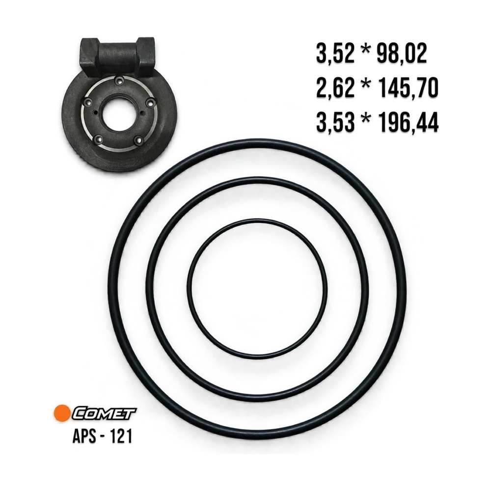 Pompa O-ring Manifold Kapağı (Comet APS 121 Uyumlu)