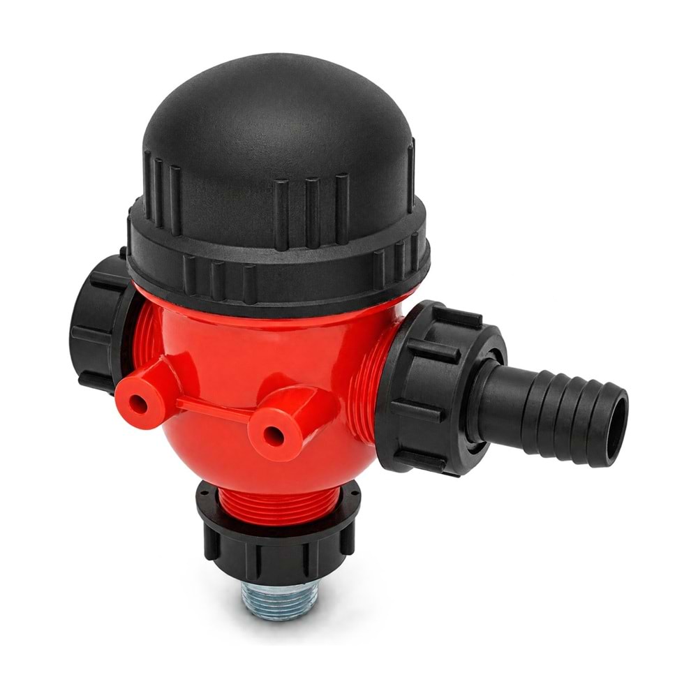 Emiş Filtresi – 100 L/dk / Kırmızı