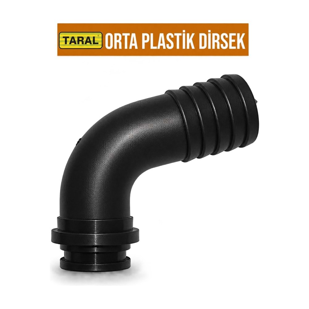 Pompa Dirsek – Orta / Plastik (Taral Uyumlu)