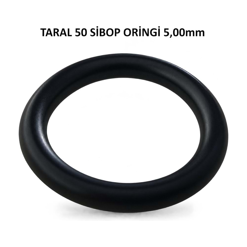 Pompa Sibop (Valf) O-ring – 5.00 mm (Taral TAR50 Uyumlu)