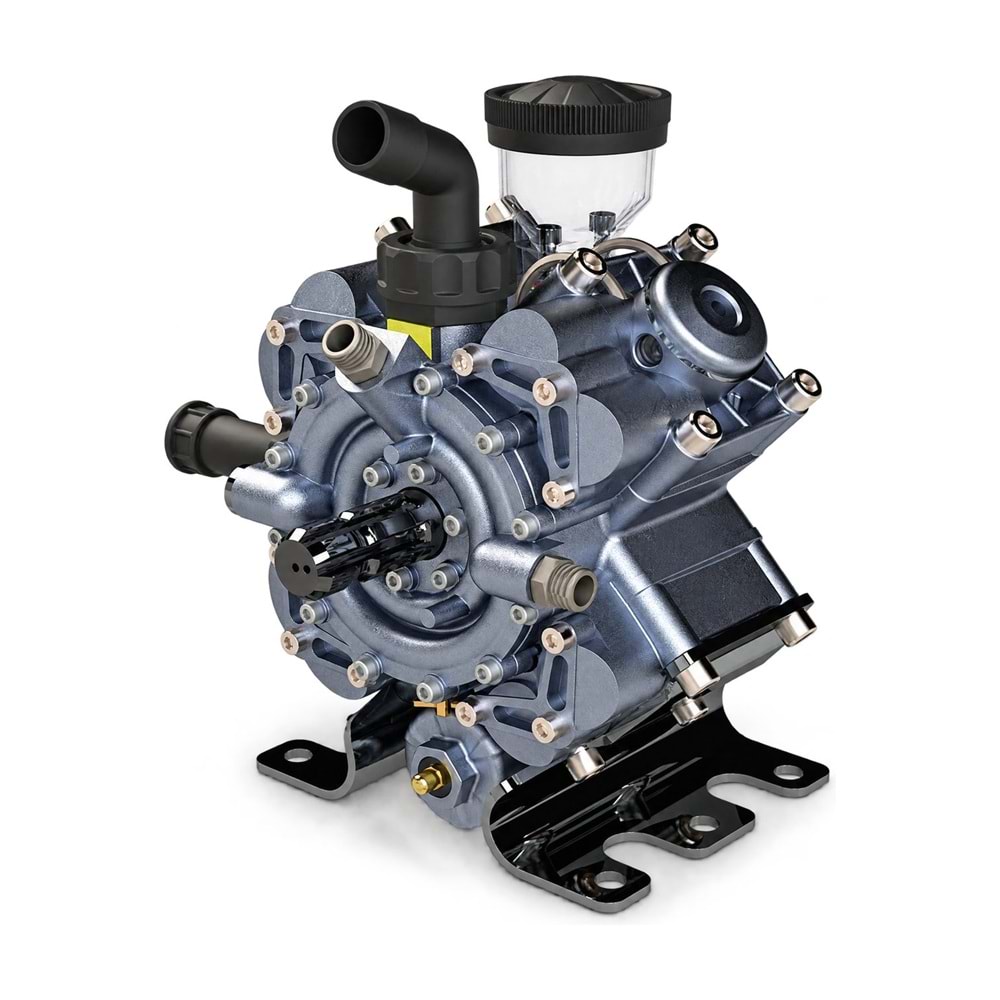 YBSPUMP YP-80 4 Membranlı Pompa – Kasnaklı (Turbo) / Hava Tüplü