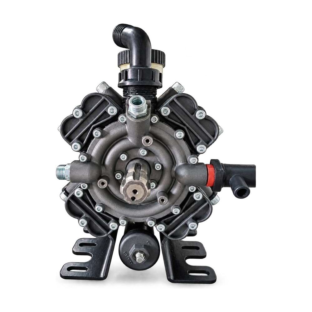 YBSPUMP YP-80 4 Membranlı Pompa – Önden Manifoldlu / Hava Tüplü