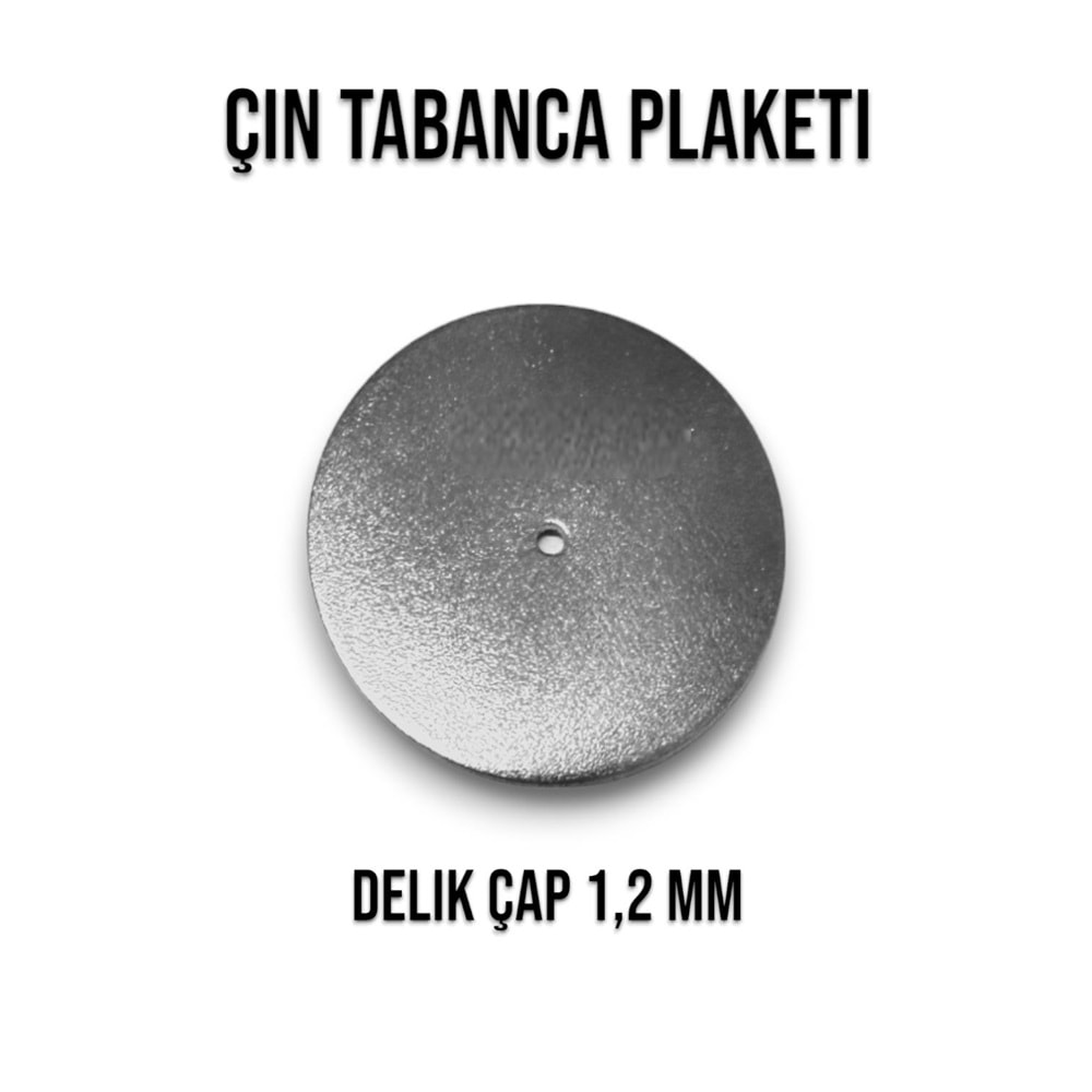 TABANCA PLAKET KROM ÇİN 1.2 MM