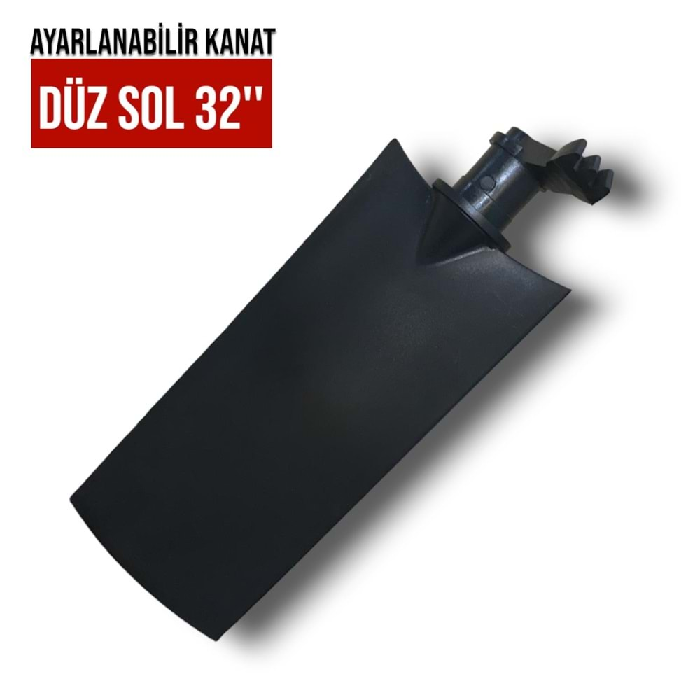 PERVANE AYARLANABİLİR KANAT DÜZ SOL 32''