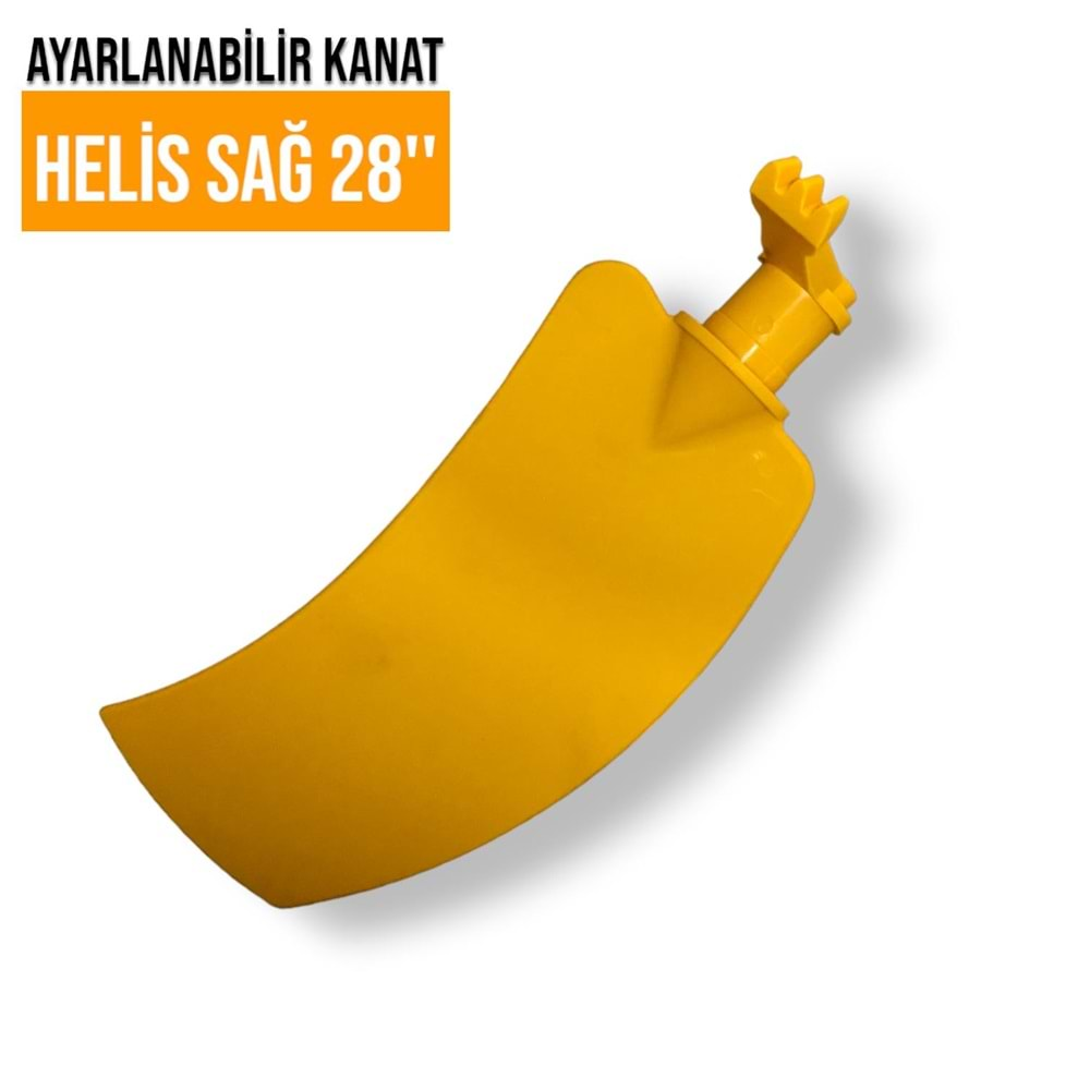 PERVANE AYARLANABİLİR KANAT HELİS SAĞ 28''