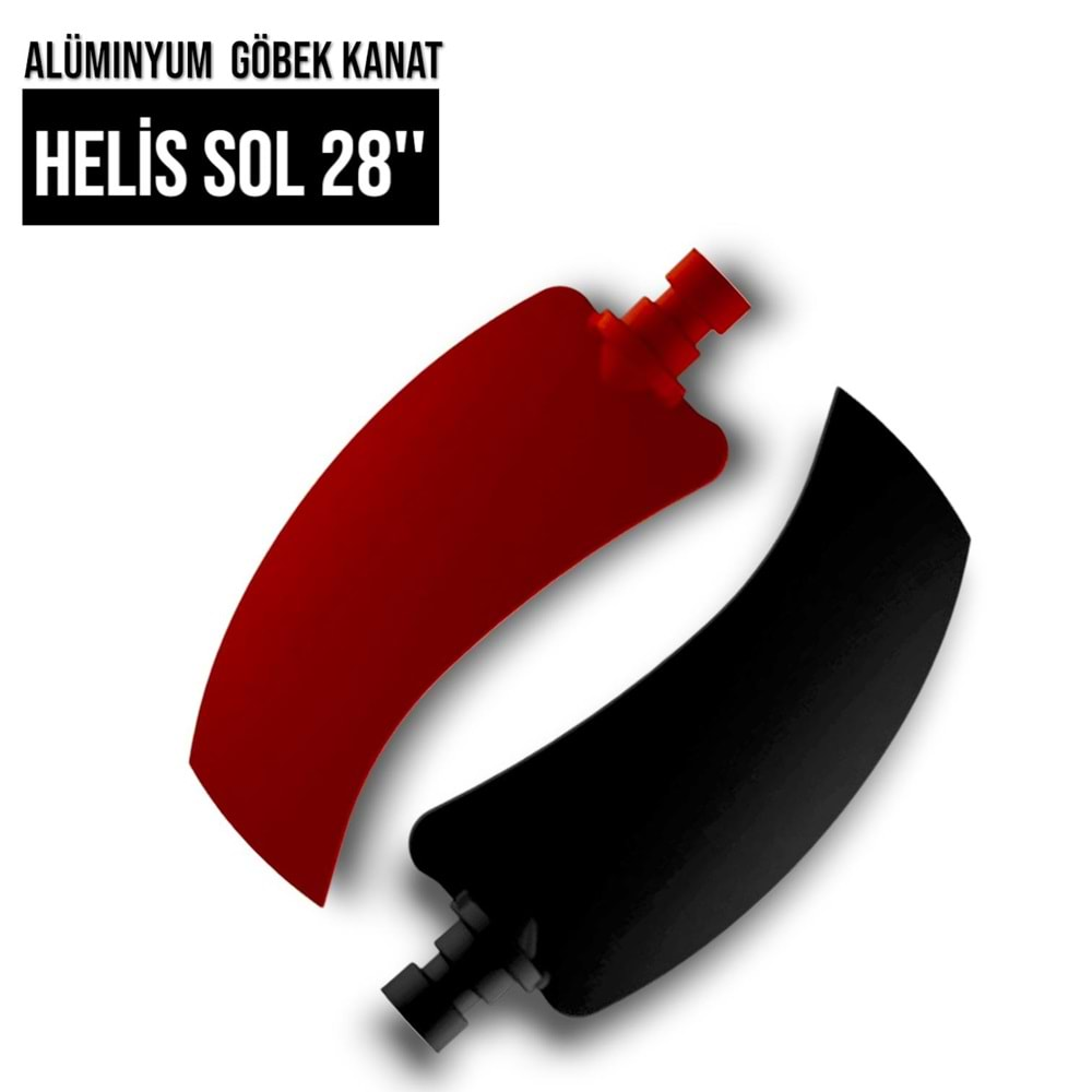 PERVANE ALÜMİNYUM GÖBEK KANAT HELİS SOL 28''