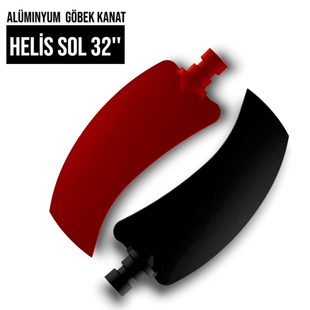 PERVANE ALÜMİNYUM GÖBEK KANAT HELİS SOL 32'