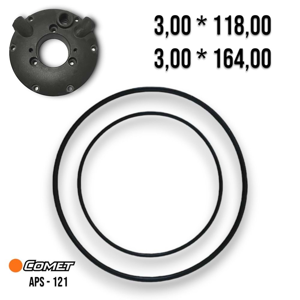 ORİNG COMET 121 POMPA ÖN MANİFOLT KAPAK