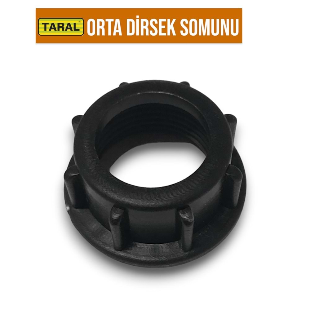 TARAL ORTA PLASTİK DİRSEK SOMUNU