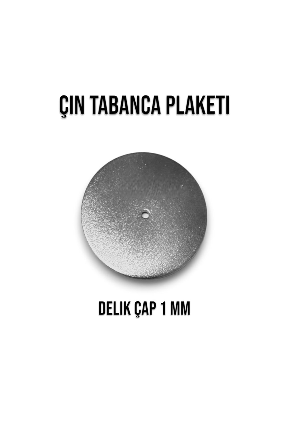 TABANCA PLAKET KROM ÇİN 1 MM