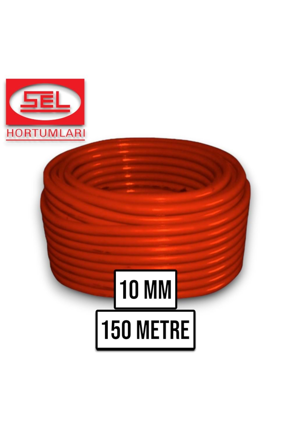 HORTUM 10 MM SEL KIRMIZI 150 MT.