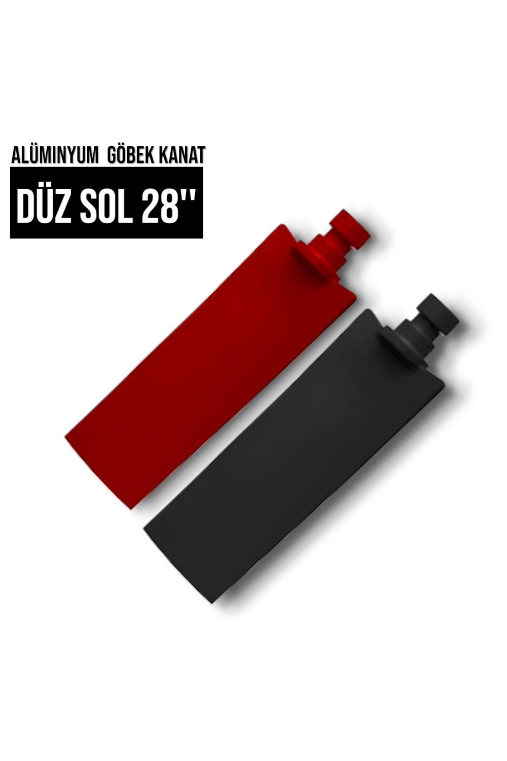 PERVANE ALÜMİNYUM GÖBEK KANAT DÜZ SOL 28''