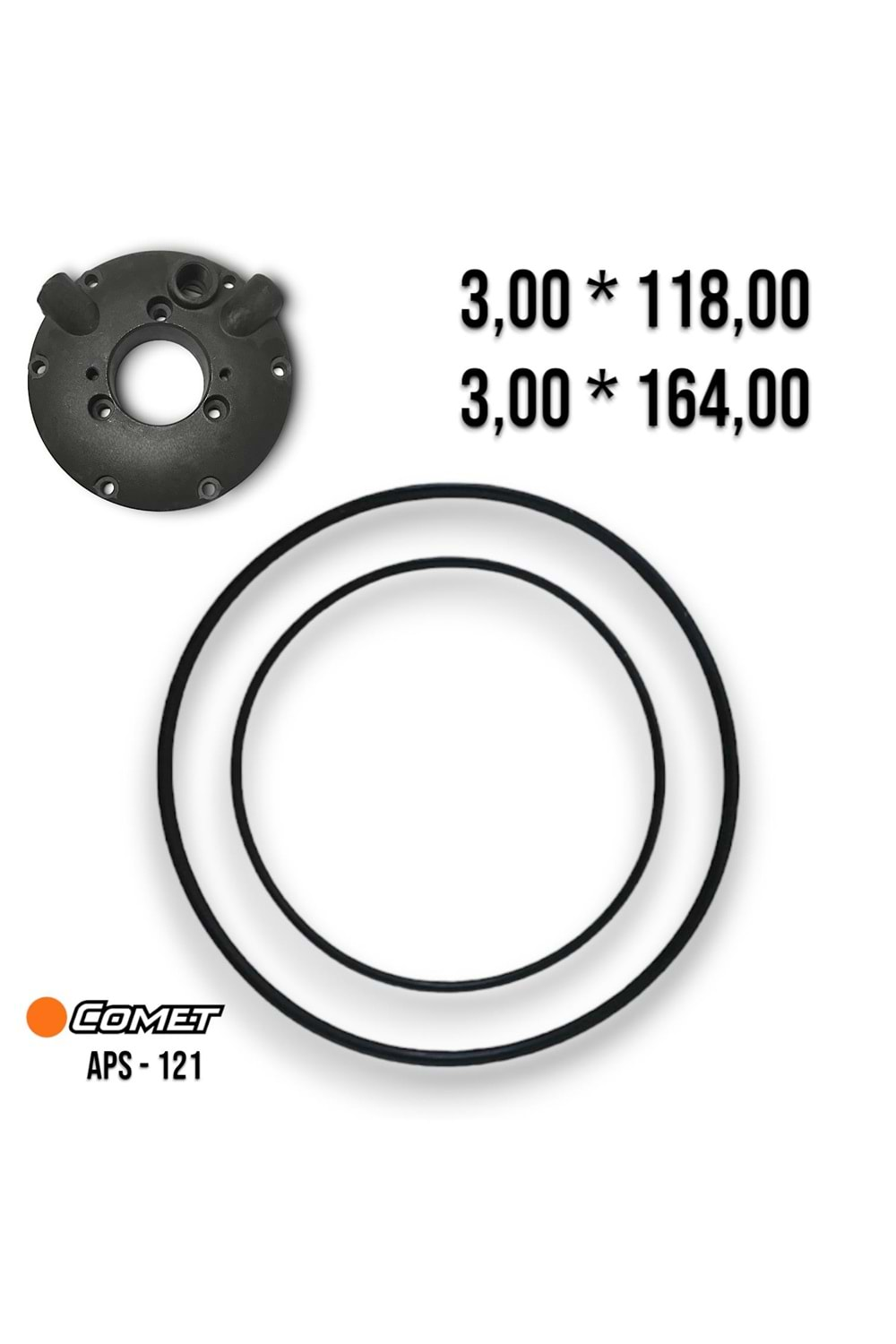 ORİNG COMET 121 POMPA ÖN MANİFOLT KAPAK