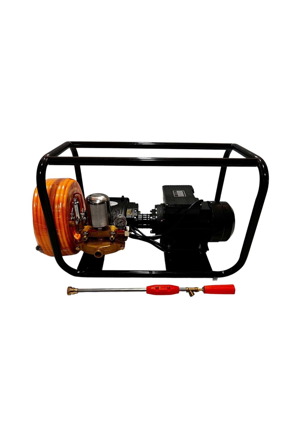 SEYYAR TİP İLAÇLAMA ŞERBETLEME MAKİNASI 1.5 KW ELEKTRİKLİ MOTOR - FN 30 POMPA ( AKUPLE )