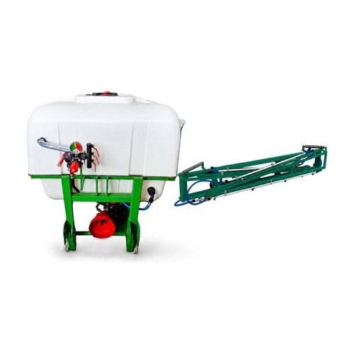 Tarla İlaçlama Makinesi – 400 L / Plastik Depo / 10 m Kollu / Asılır Tip