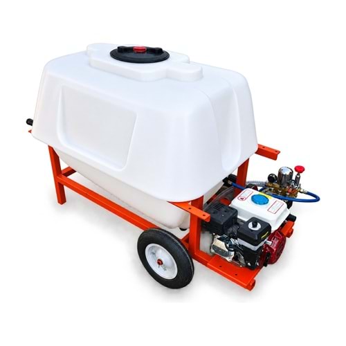Bahçe İlaçlama Makinesi – 400 L Polietilen Depo / 6,5 HP Benzinli Motor / FN 22 Pompa