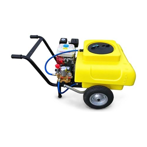 Bahçe İlaçlama Makinesi – 100 L Polietilen Depo / 6,5 HP Benzinli Motor / FN 22 Pompa