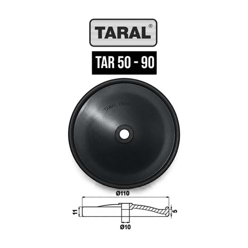 Membran Lastik (Taral TAR50-90 Uyumlu)