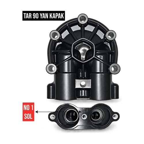 Pompa Membran Kapağı – Sol (Taral TAR90 Uyumlu)