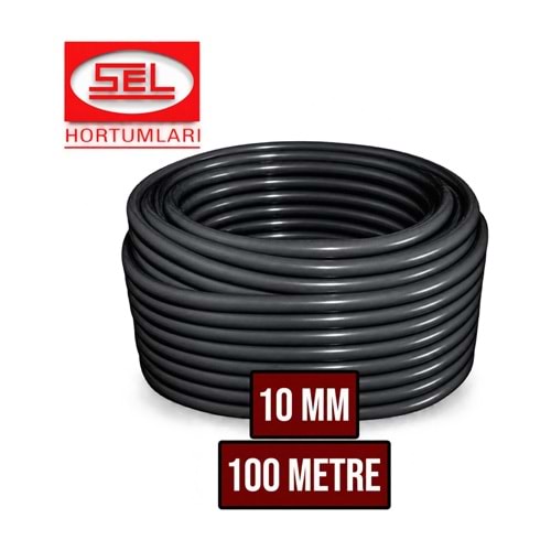Sel Hortum – 10 mm / Siyah / Top: 100 m