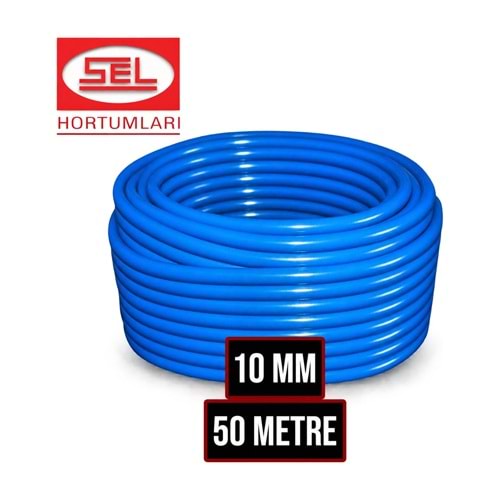 Sel Hortum – 10 mm / Mavi / Top: 50 m
