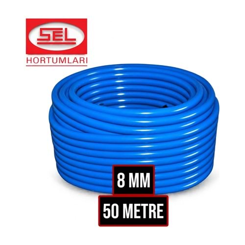 Sel Hortum – 8 mm / Mavi / Top: 50 m