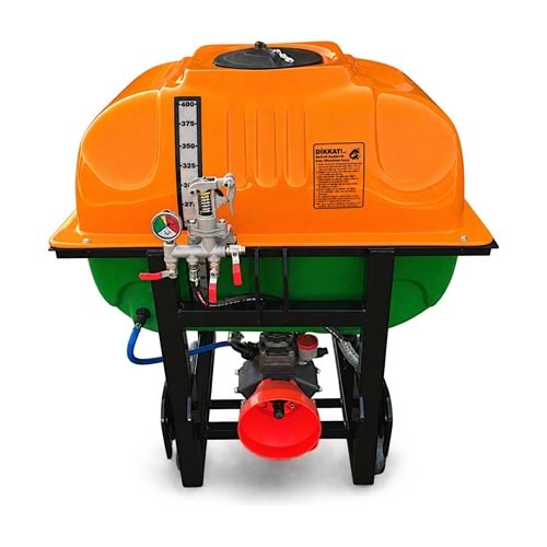 Bahçe İlaçlama Makinesi – 400 L Polyester Depo / Çıplak / Asılır Tip