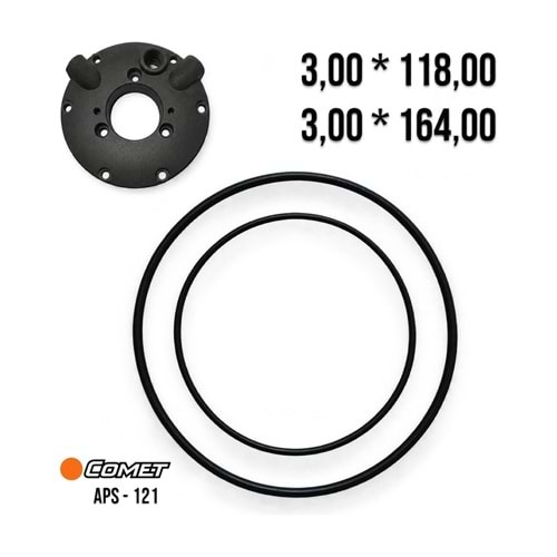 Pompa O-ring Manifold Kapağı – Ön (Comet APS 121 Uyumlu)