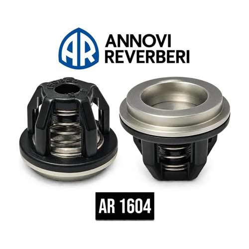 Pompa Sibop (Valf) – Krom / Kromajlı (Annovi Reverberi AR 1604 Uyumlu)