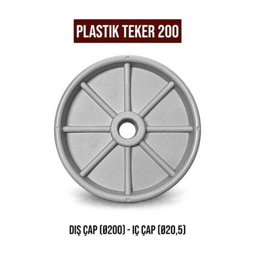 Teker – Plastik / 200