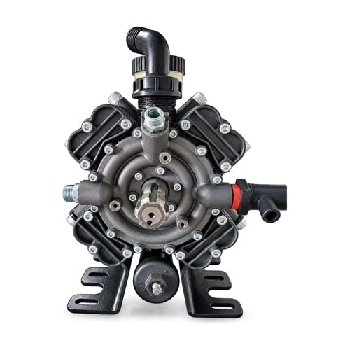 YBSPUMP YP-80 4 Membranlı Pompa – Önden Manifoldlu / Hava Tüplü