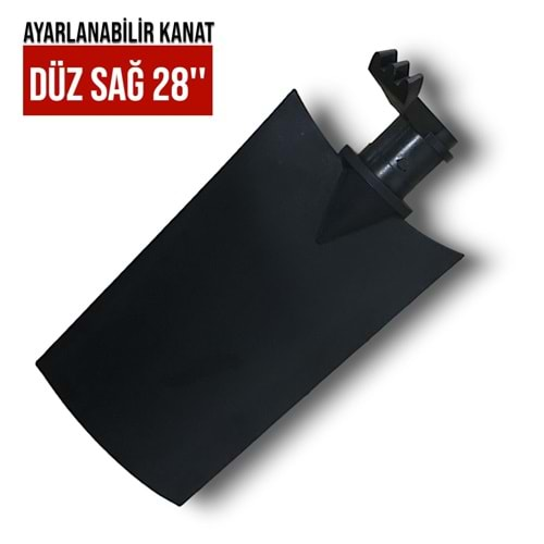 PERVANE AYARLANABİLİR KANAT DÜZ SAĞ 28''