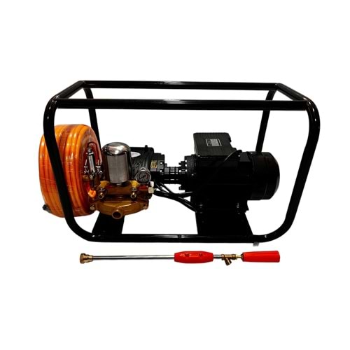 SEYYAR TİP İLAÇLAMA ŞERBETLEME MAKİNASI 1.5 KW ELEKTRİKLİ MOTOR - FN 30 POMPA ( AKUPLE )
