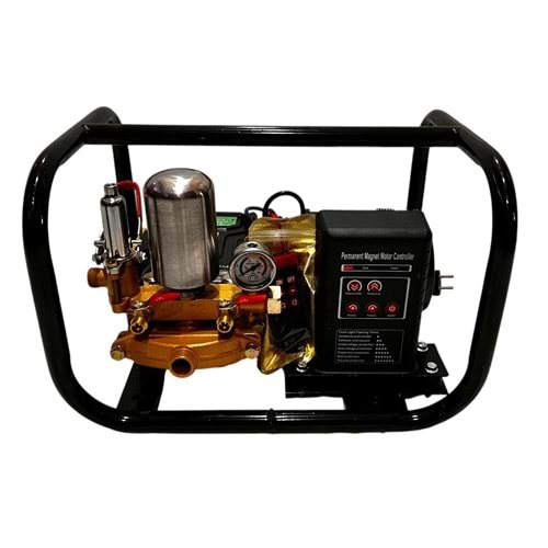 SEYYAR TİP İLAÇLAMA ŞERBETLEME MAKİNASI 1.1 KW ELEKTRİK MOTORLU FN 22 POMPA AKUPLE ( SERVO MOTORLU - UZAKTAN KUMANDALI )