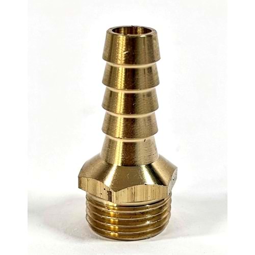HORTUM FİŞEK 10 MM ERKEK PASOLU 3/8 (5 ADET)