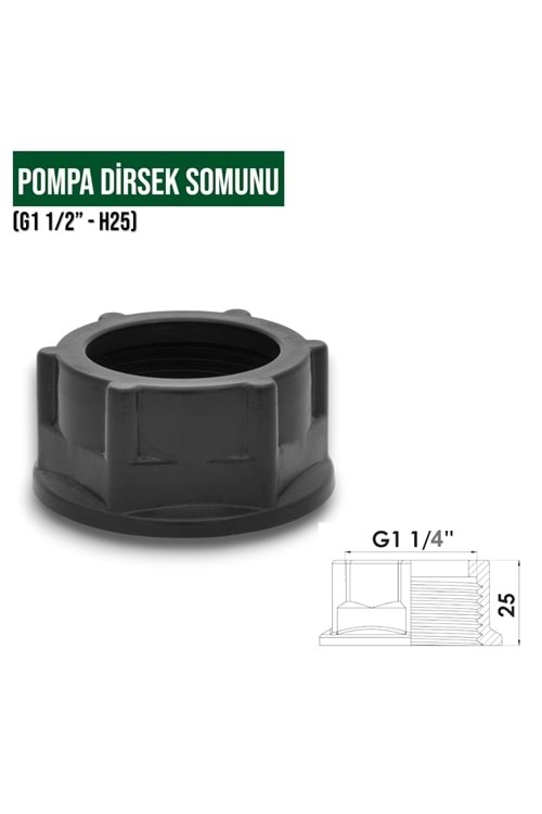 POMPA DİRSEK SOMUNU