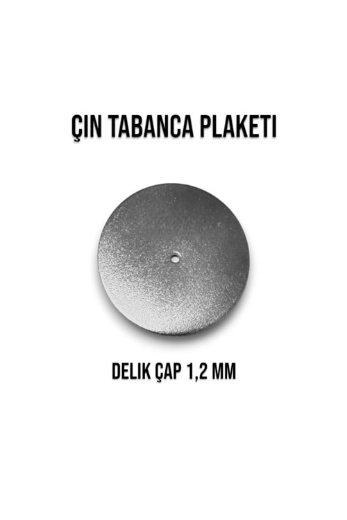 TABANCA PLAKET KROM ÇİN 1.2 MM