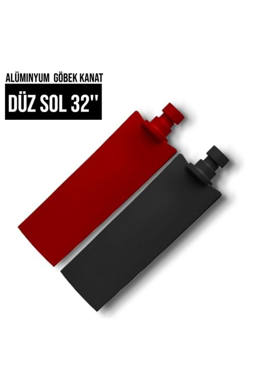 PERVANE ALÜMİNYUM GÖBEK KANAT DÜZ SOL 32''