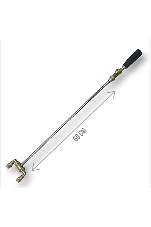 RCA PİRİNÇ ÇATAL YAPRAKALTI TABANCA (60cm)