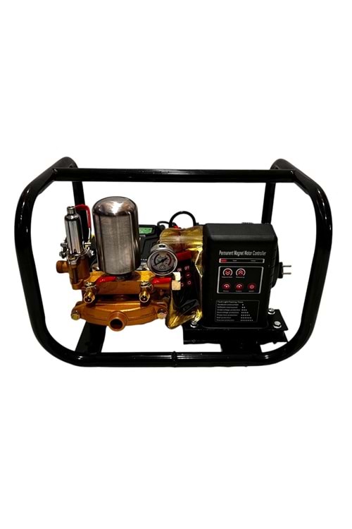 SEYYAR TİP İLAÇLAMA ŞERBETLEME MAKİNASI 1.1 KW ELEKTRİK MOTORLU FN 22 POMPA AKUPLE ( SERVO MOTORLU - UZAKTAN KUMANDALI )
