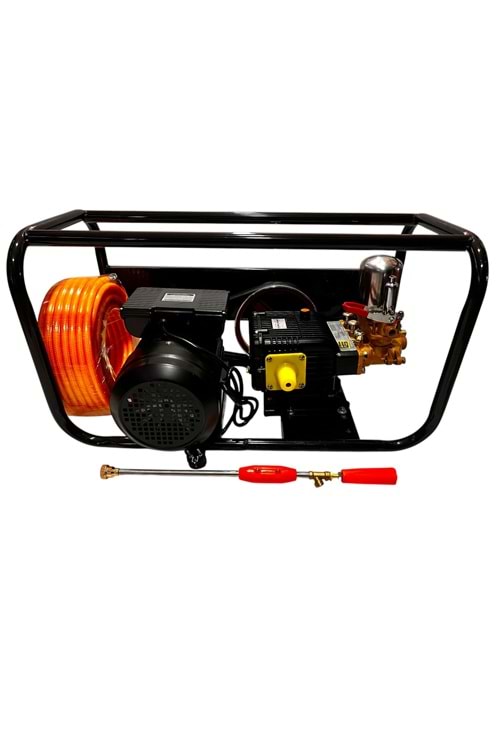 SEYYAR TİP İLAÇLAMA ŞERBETLEME MAKİNASI 2.2 KW ELEKTRİK MOTOR FN 30 POMPA