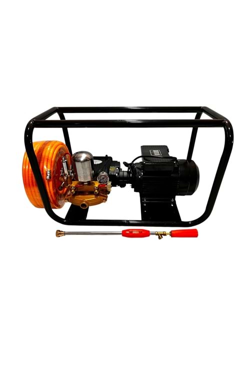 SEYYAR TİP İLAÇLAMA ŞERBETLEME MAKİNASI 2.2 KW ELEKTRİK MOTOR FN 30 POMPA AKUPLE