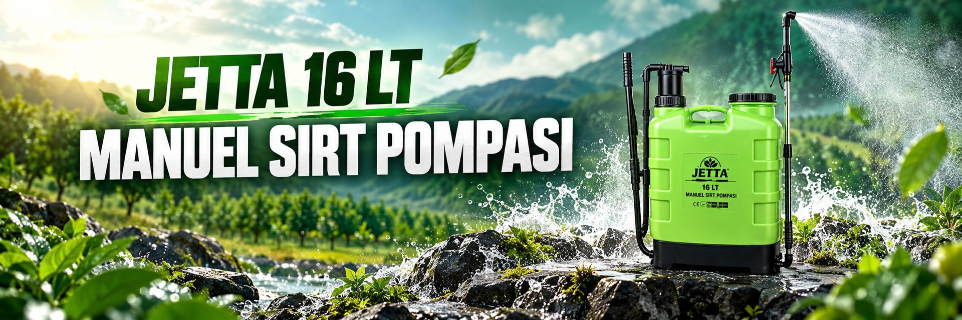 Jetta 16 Lt Manuel Sırt Pompası