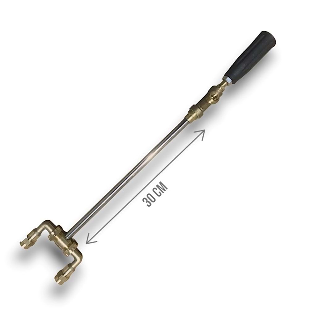 RCA PİRİNÇ ÇATAL YAPRAKALTI TABANCA (30cm)