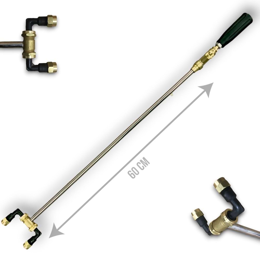 RCA PLASTİK ÇATAL YAPRAKALTI TABANCA (60cm)