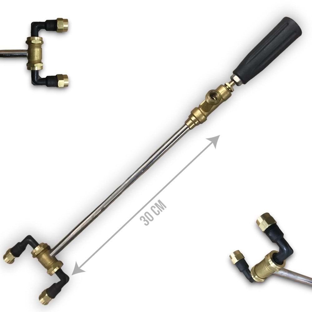 RCA PLASTİK ÇATAL YAPRAKALTI TABANCA (30cm)