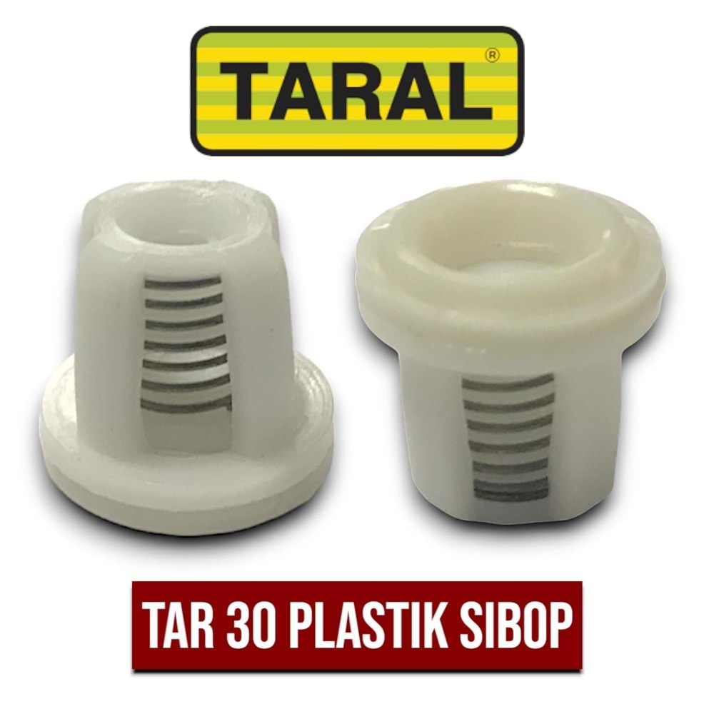 SİBOP VALF TARAL 30 PLASTİK ( 3 ADET )